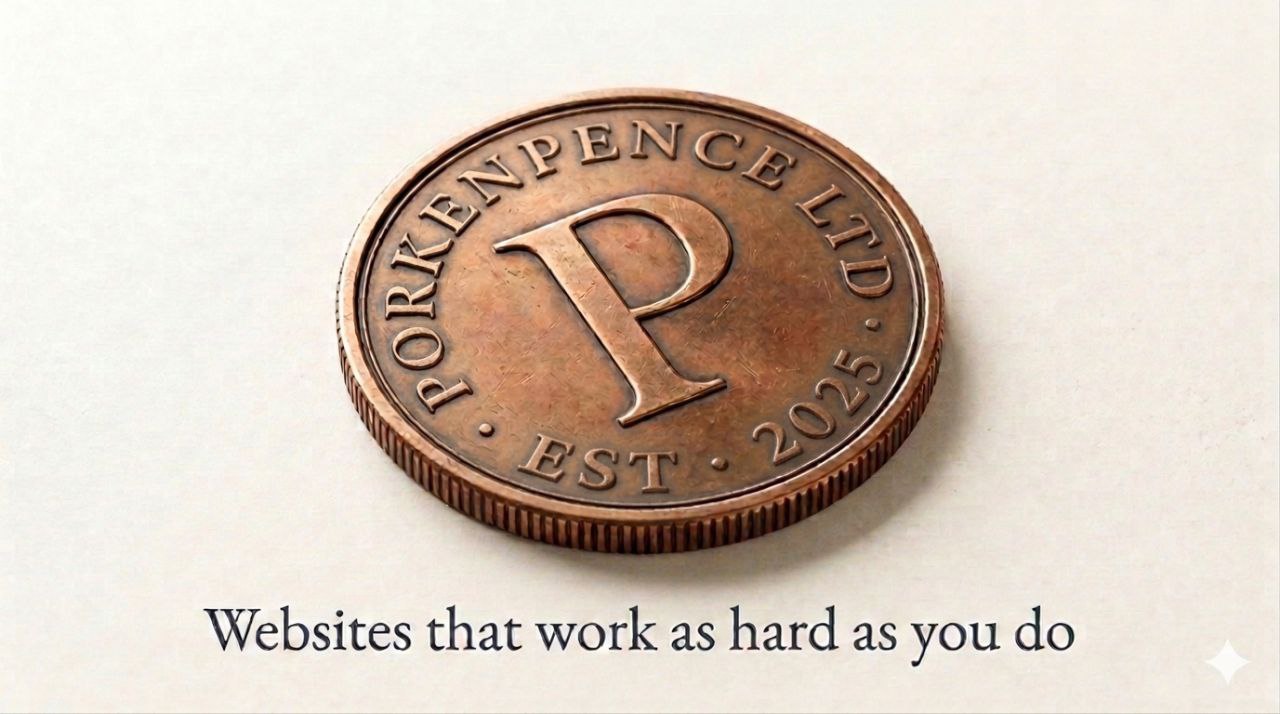Porkenpence Ltd — Websites that work as hard as you do